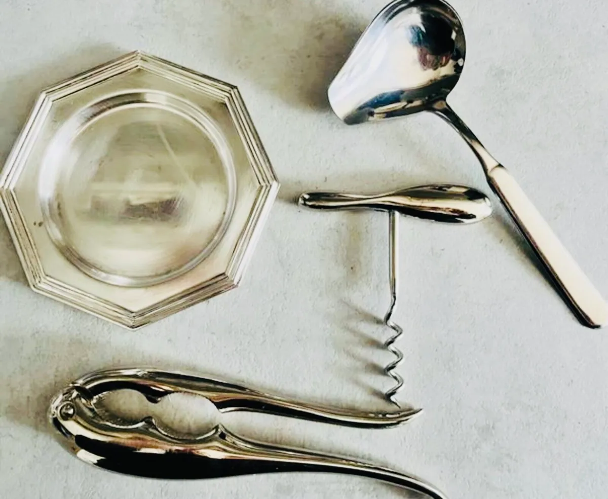 Bundle of Italian stainless steel items - Image 3