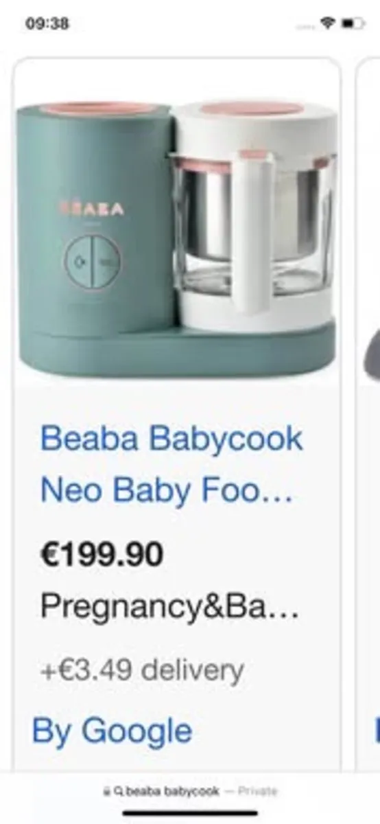 Beaba babycook baby food - Image 1