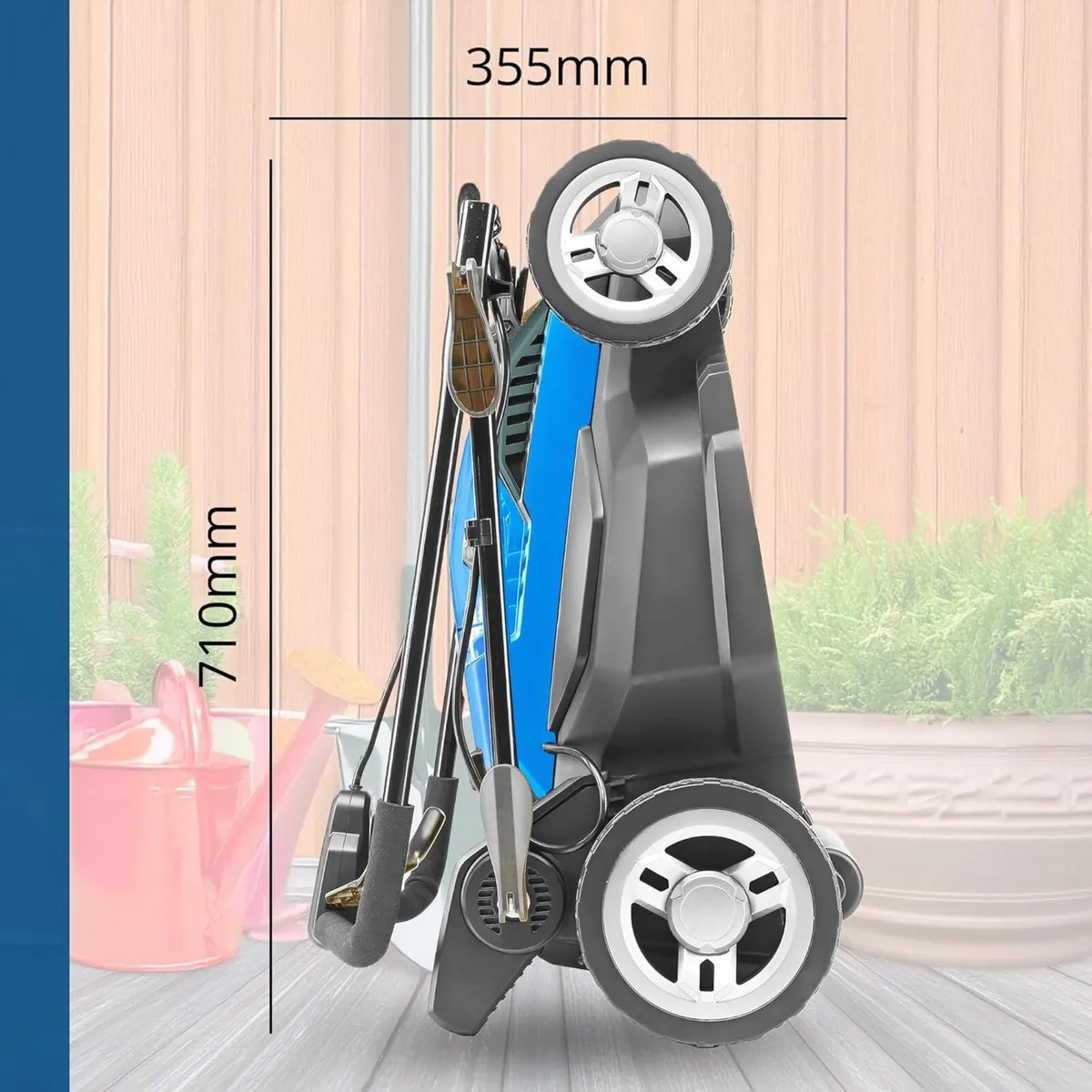 15'' / 38cm 1600w Electric Lawnmower with Rear - Image 3