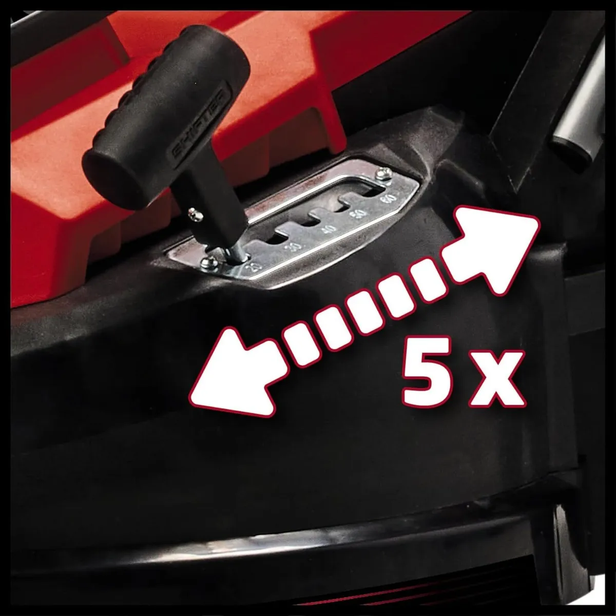 Electric Lawn Mower 1600W 37cm Cutting Width 38L - Image 3