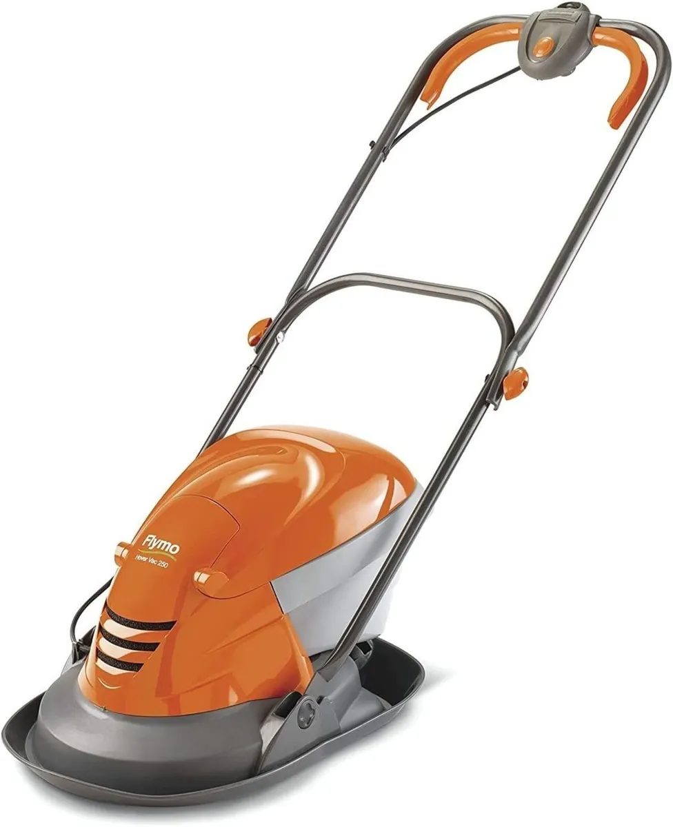 Hover Vac 250 Electric Collect Lawn Mower - 1400W - Image 1