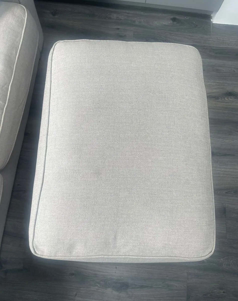 Corner sofa ,love seat,foot stool. - Image 1