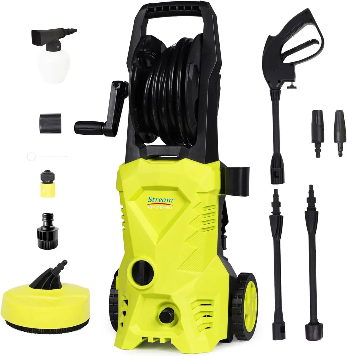 Pressure Washers Jet Washer 135Bar 1650W 420L/H - Image 1