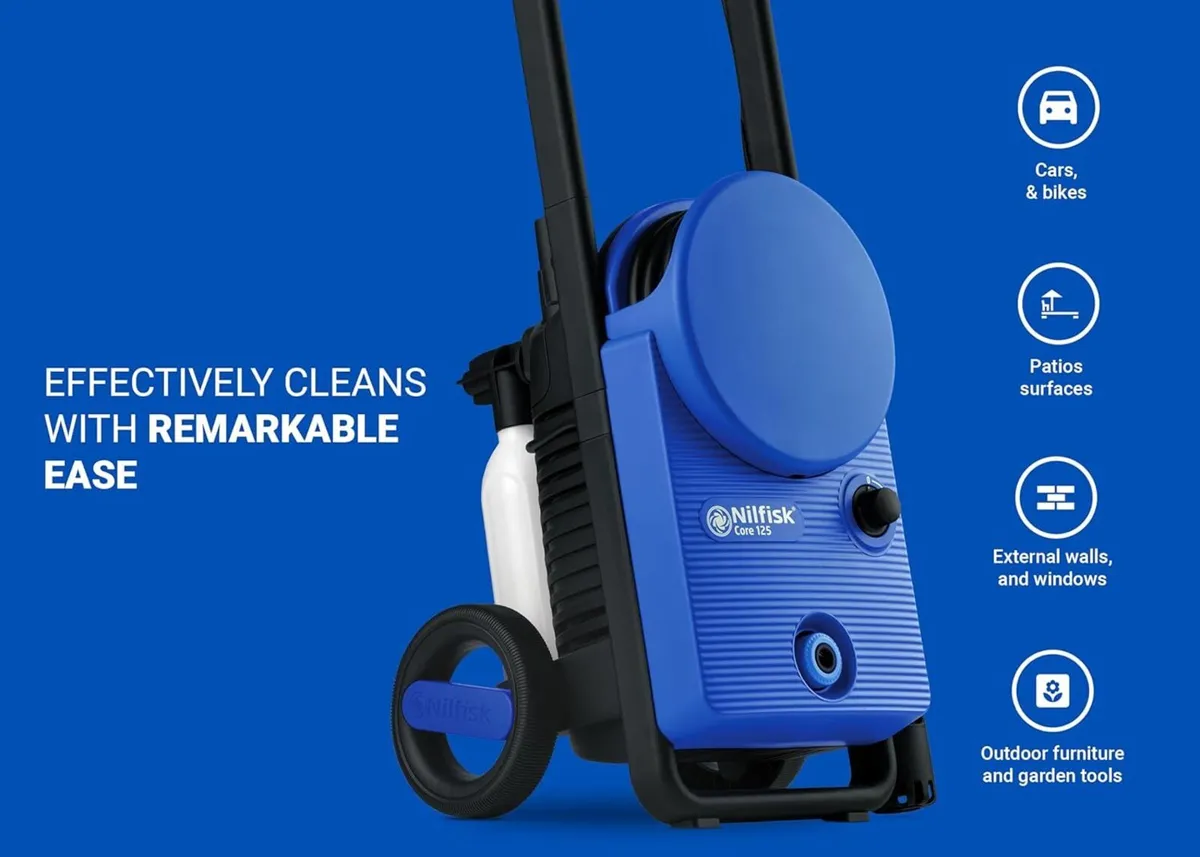 Core 125 Bar High Pressure Washer - Mini Power - Image 4