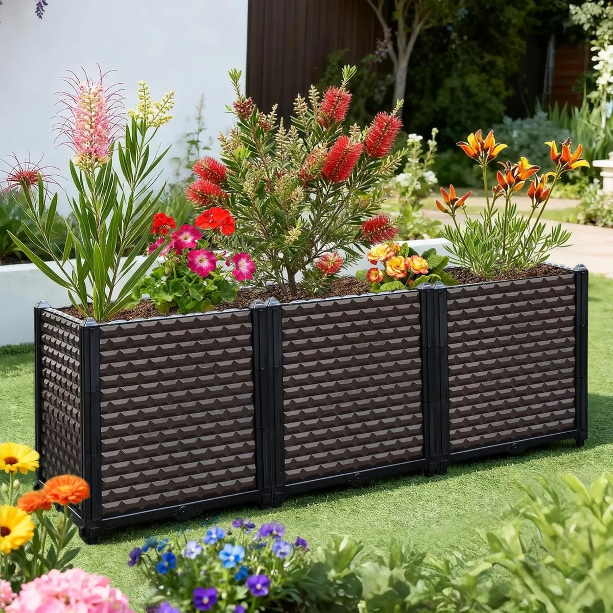 Raised Garden Bed Self Watering Deepened 50cm - Image 2