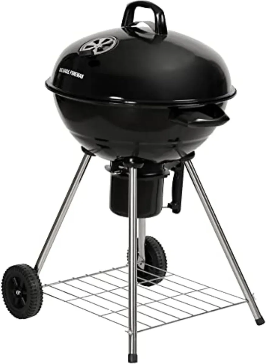 Portable Charcoal BBQ Round Kettle 47.5 cm - Image 1