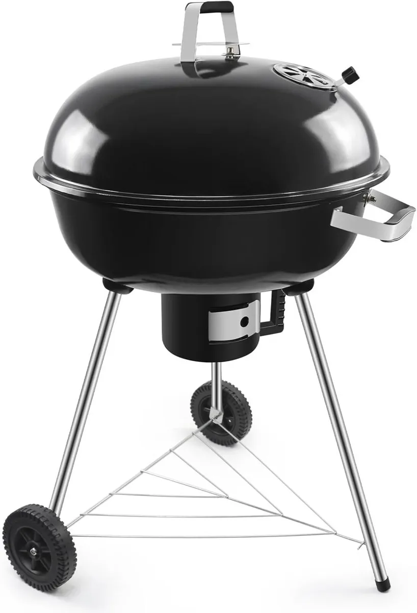 Charcoal BBQ Grill Outdoor Barbecue Portable - Image 1