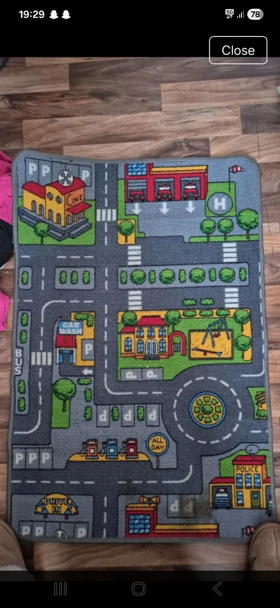 Toy Car mat