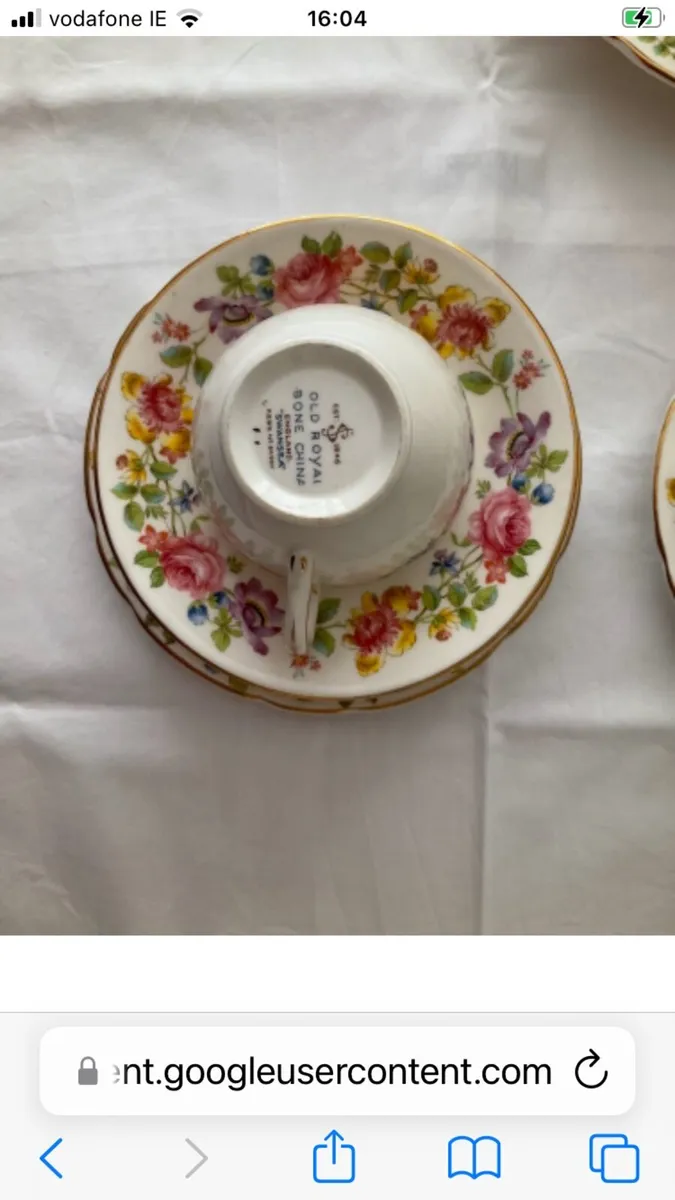 China Tea Set (complete 21 piece) - Image 1