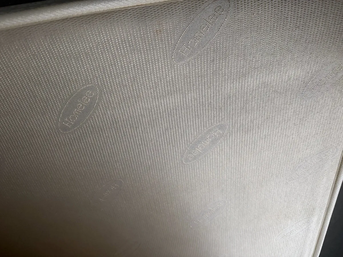 Double bed base and mattress. - Image 2