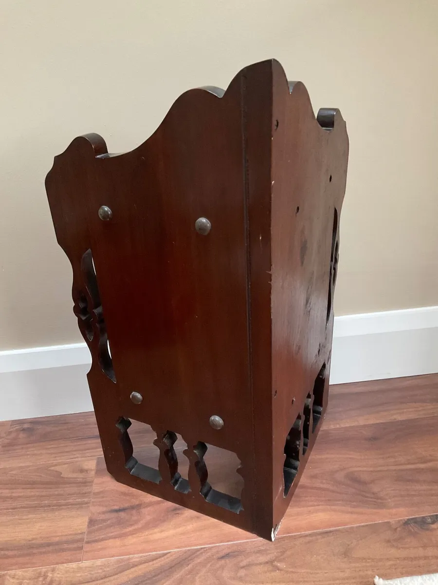 Pair of Antique Hanging Corner Cabinets - Image 3