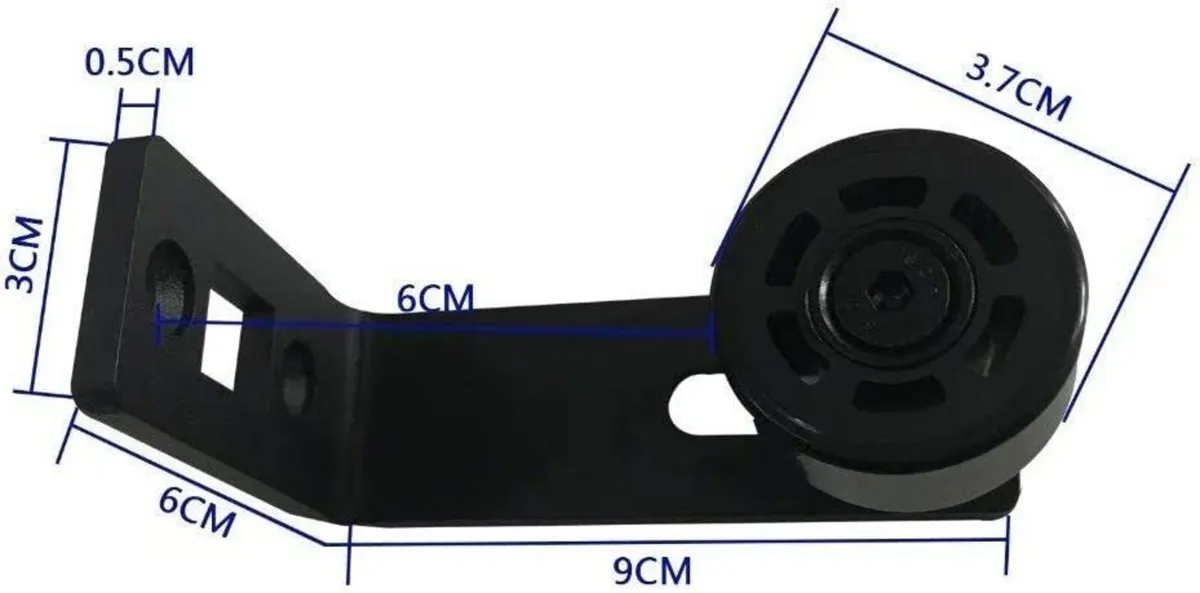 Heavy Duty Sliding Door Hardware Barn Door Guide - Image 4