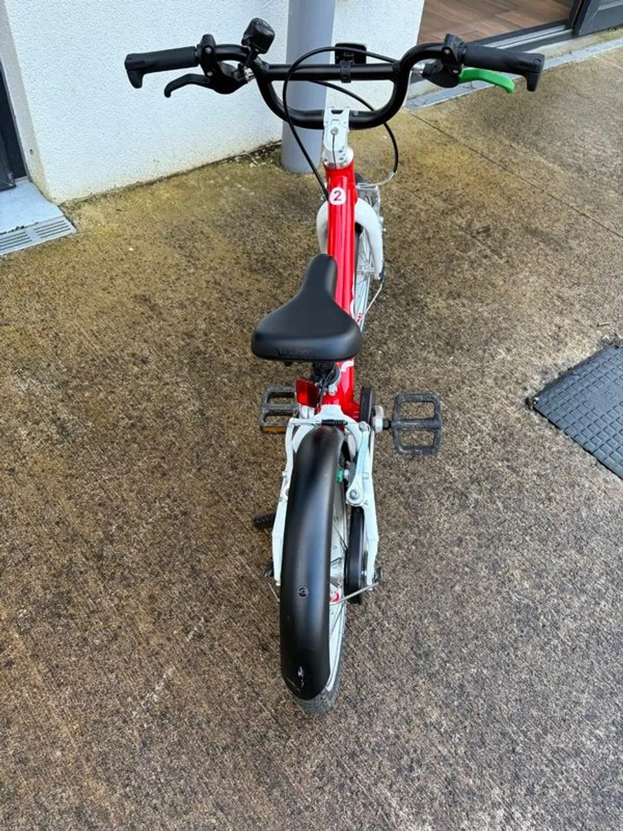 Woom 2 - 14in Kids Bike - Excellent Condition - With Extras (500+ New) - Cork - Image 3