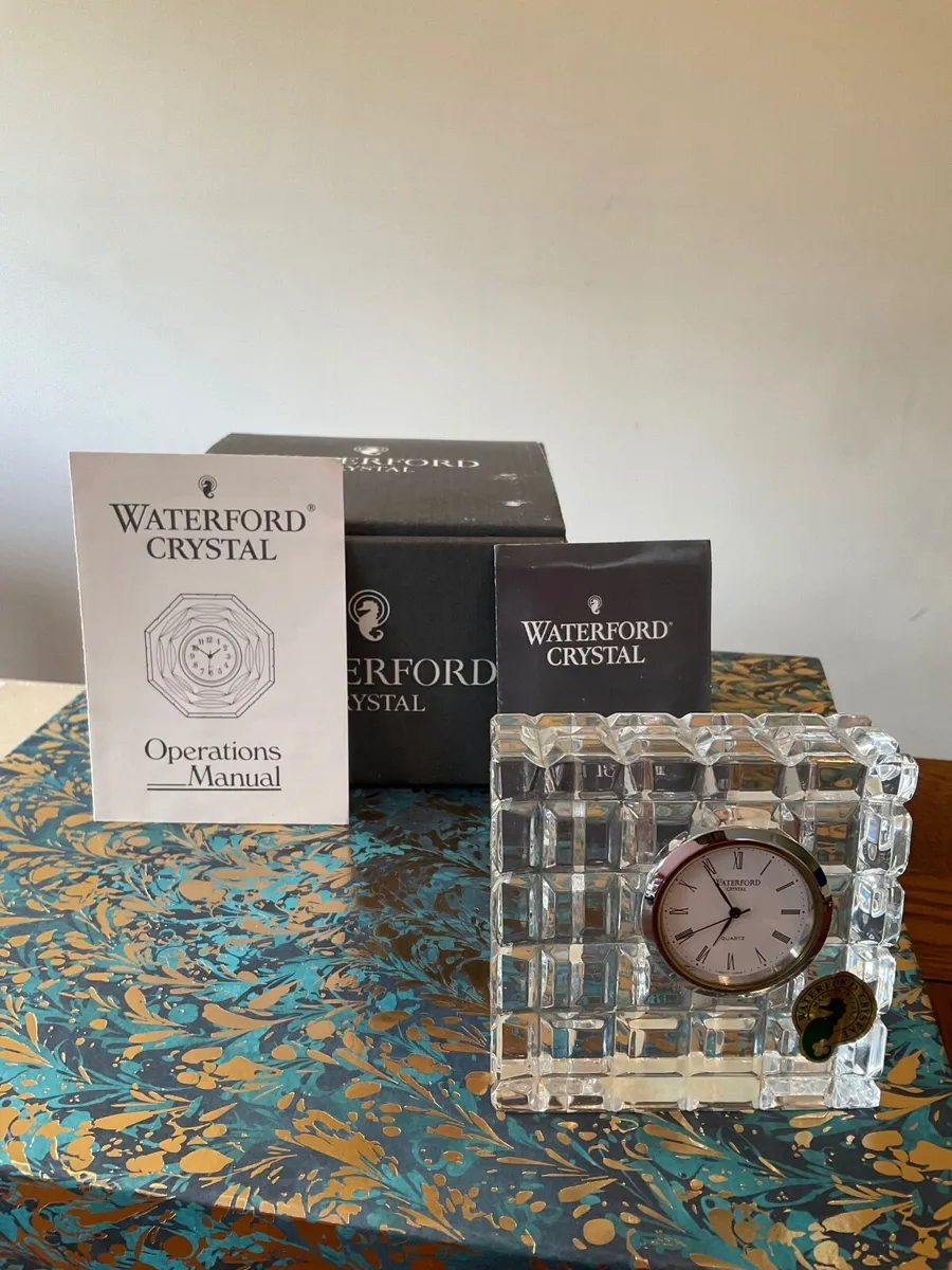 Waterford Crystal Clock