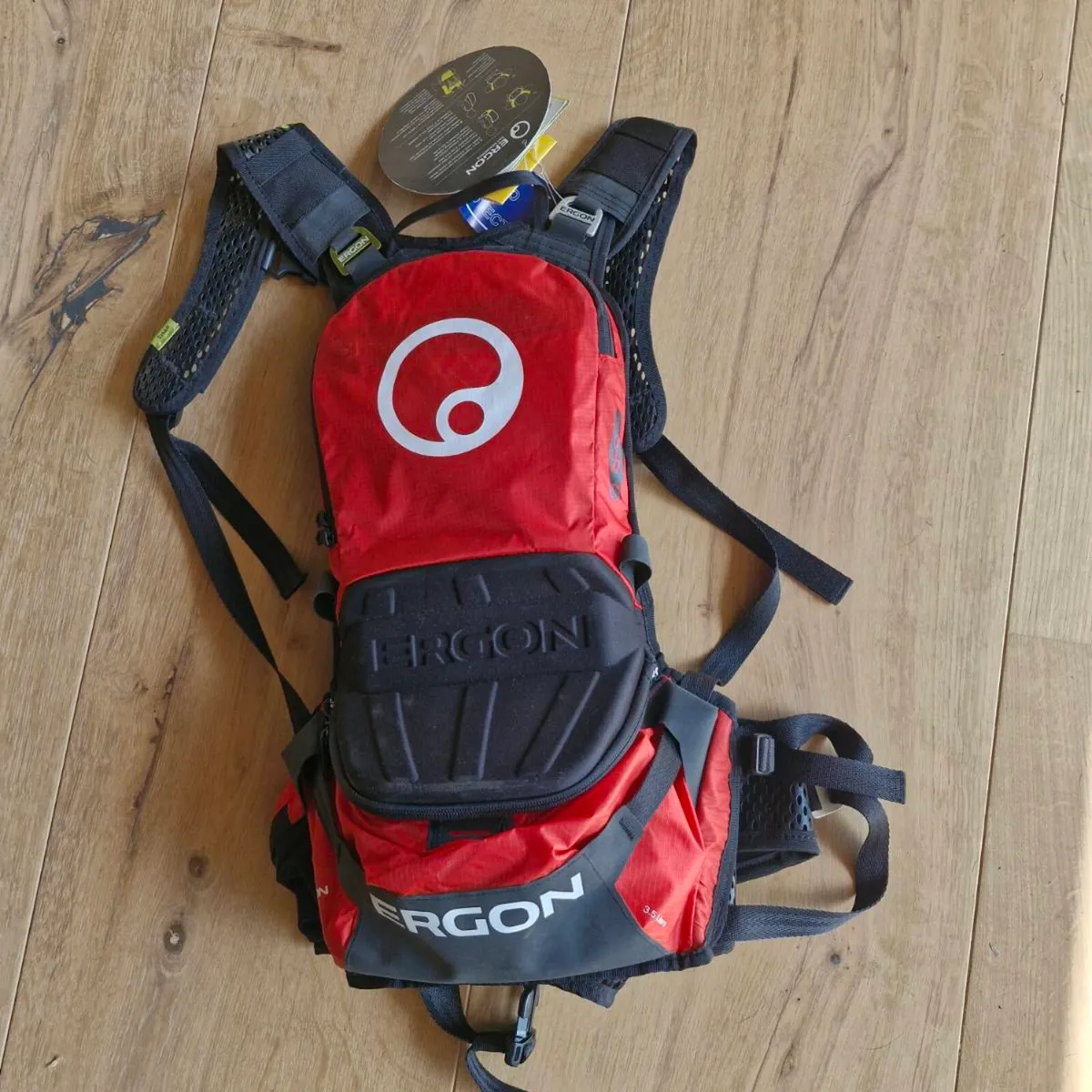 Ergon BP1 back protector for mountain biking - Image 1