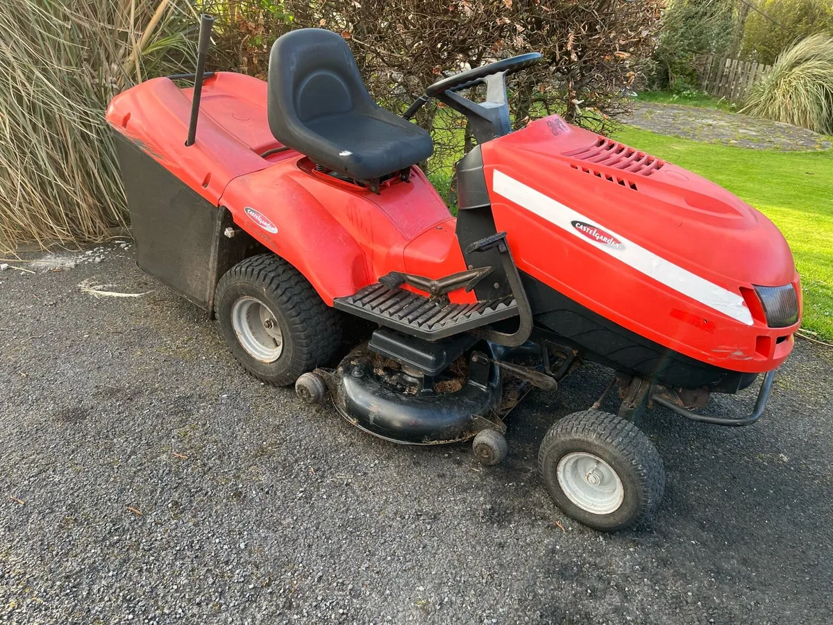 Castlegarden 16/5HP hydro ride on lawnmower - Image 2