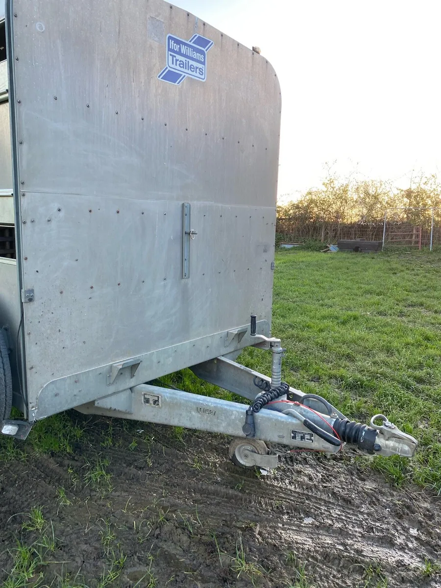 12x5x10 Ivor Williams trailer 2020 with sheep deck - Image 1