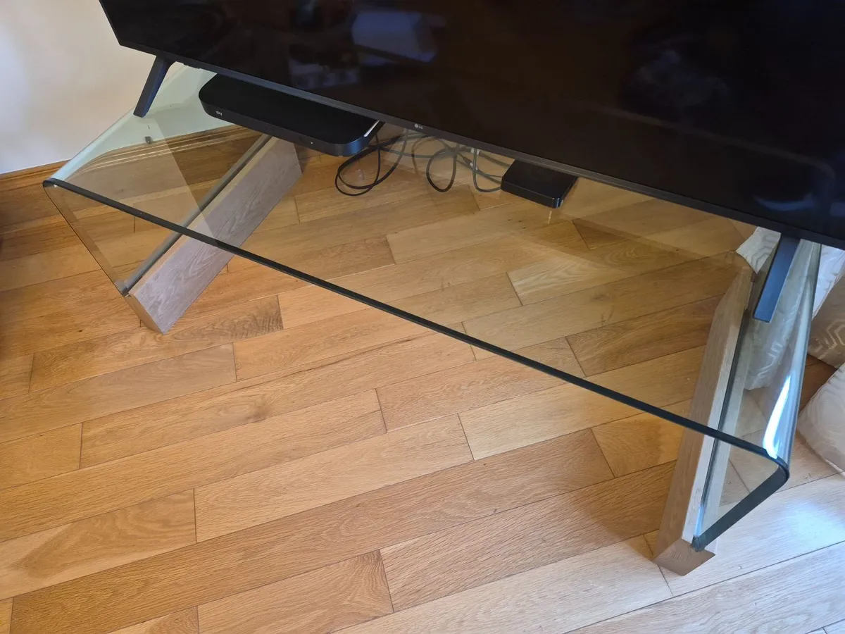Glass Coffee Table / TV Unit - Image 1