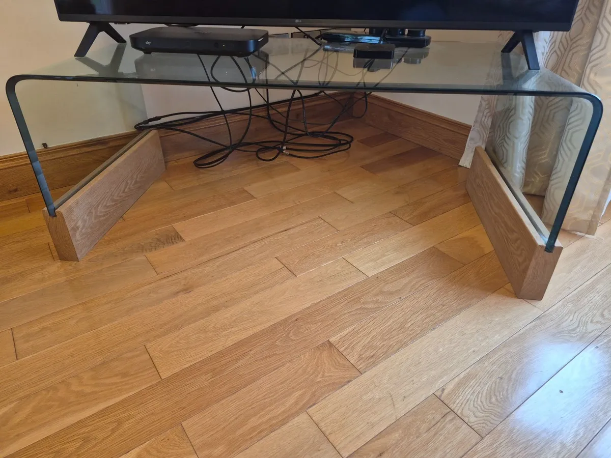 Glass Coffee Table / TV Unit - Image 3