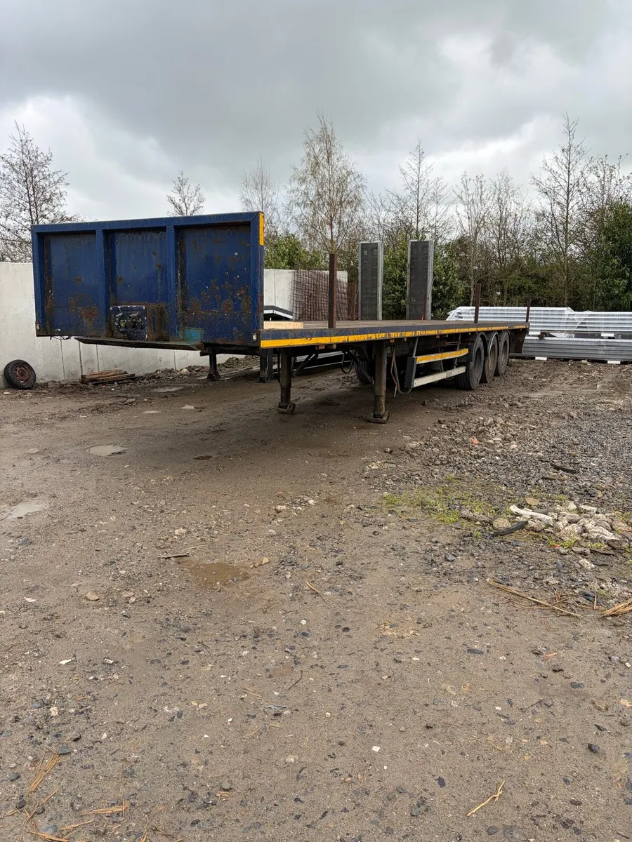 Flat trailer - Image 1
