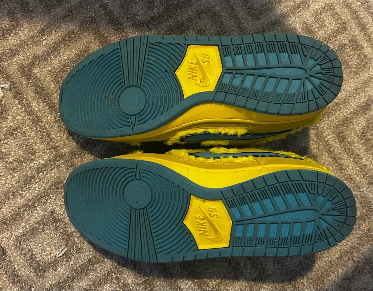 Nike SB Dunk Low “Grateful Dead Bears” Yellow - Image 3