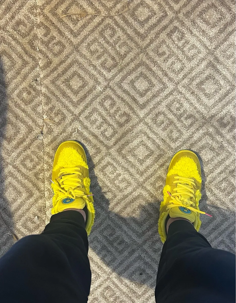 Nike SB Dunk Low “Grateful Dead Bears” Yellow - Image 4