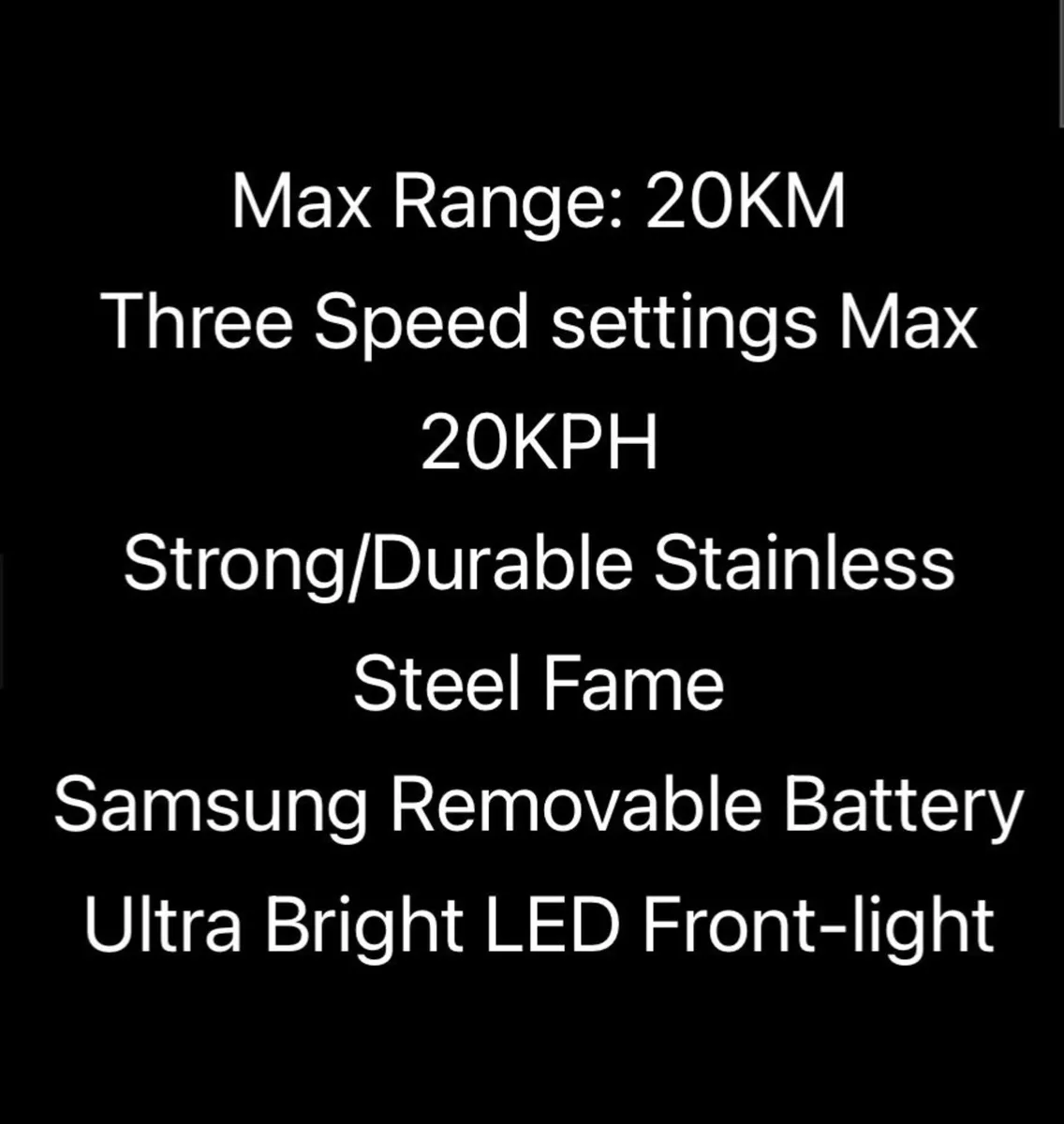 Brand New  Electric Scooter Never Used - Image 3