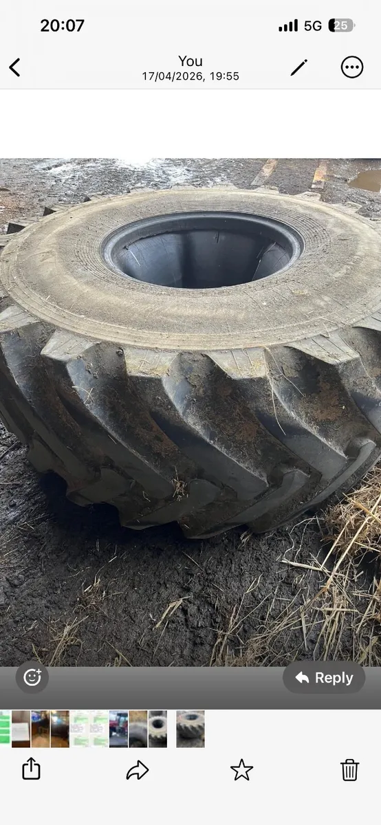 750/70x26 Slurry tanker tyre - Image 1