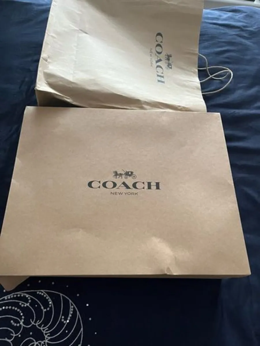 Coach signature city Tote leather NEW FreePost - Image 4