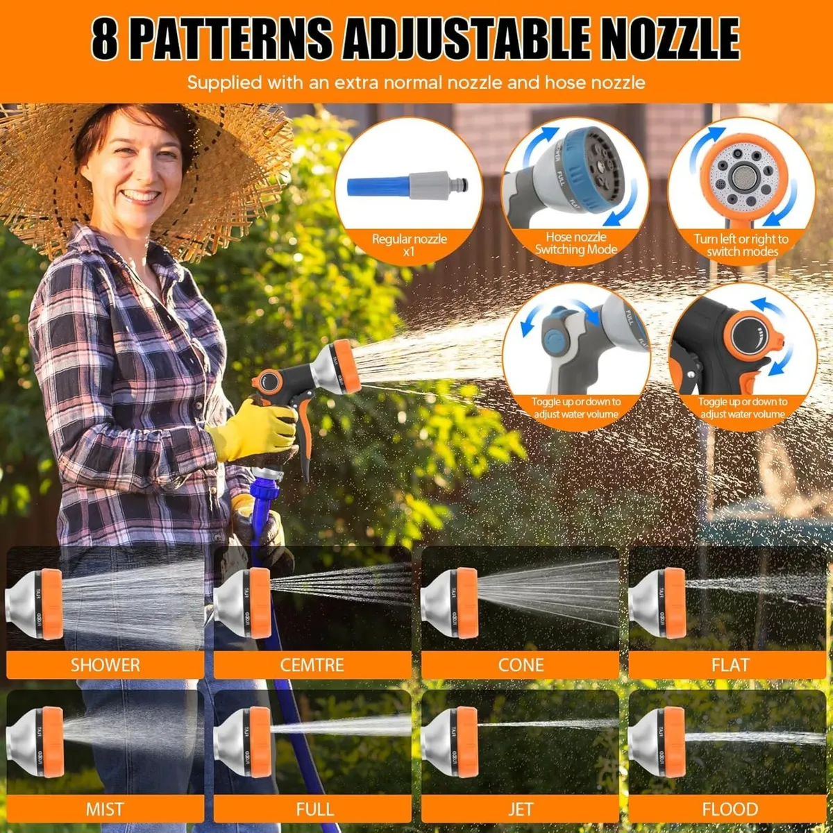 Retractable Hose Reel Wall Mounted 25m Garden - Image 3