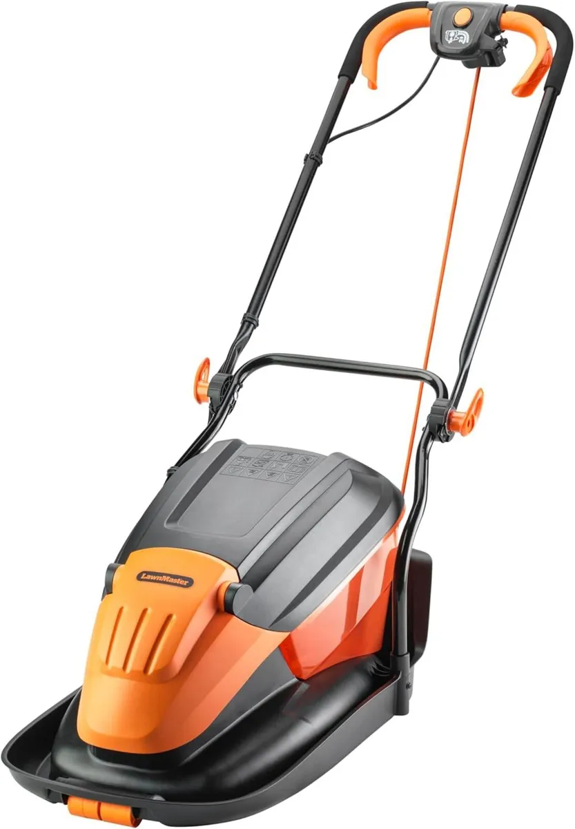 1700W 33cm Electric Hover Mower - Grass Collection - Image 1