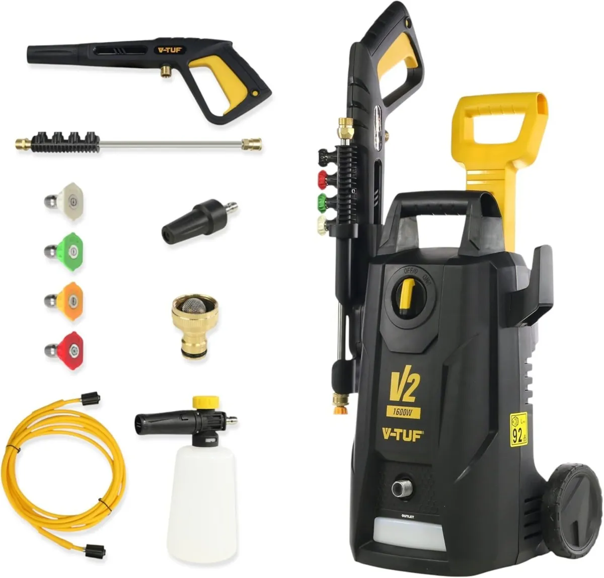 Home Pressure Washer V 2 Pressure: max. 130 bar - Image 1