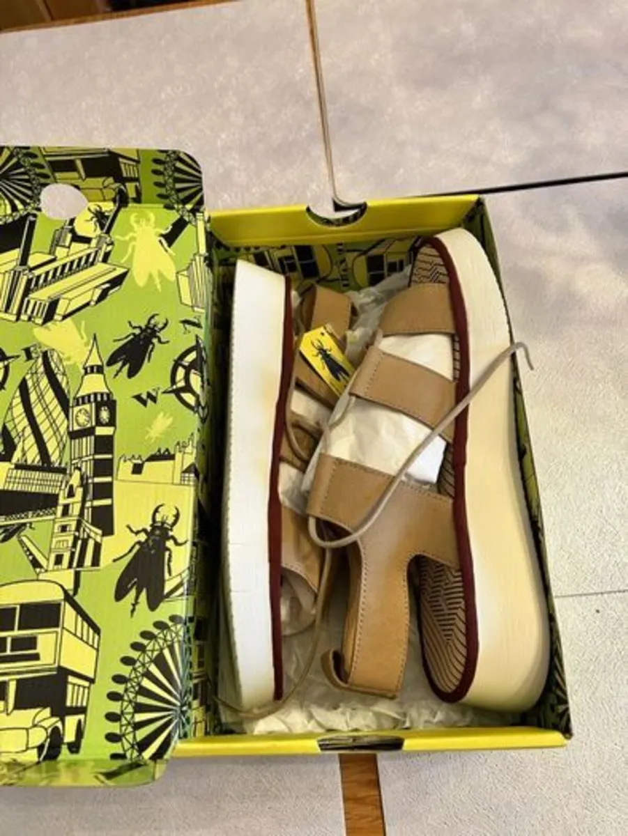 Fly London Camel colour Sandals 8UK 41EU NEW - Image 1