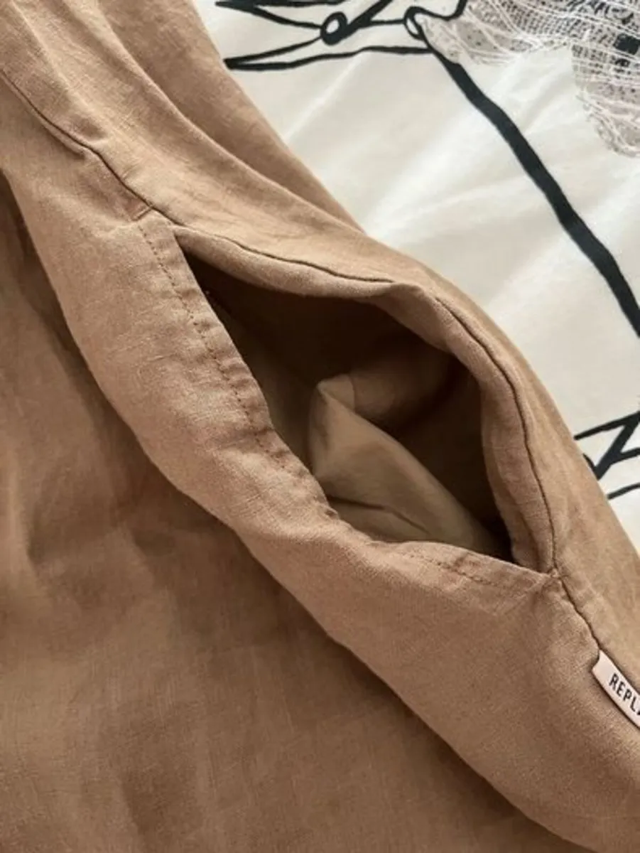 Replay Linen summer dress XL 16-18uk NEW - Image 4