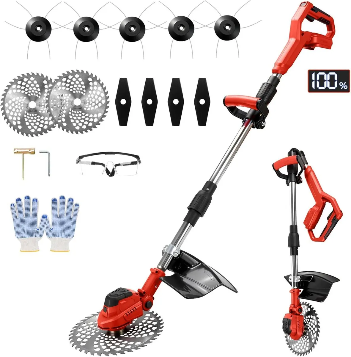 Cordless Grass Trimmer for Makita 18V Batteries - Image 1