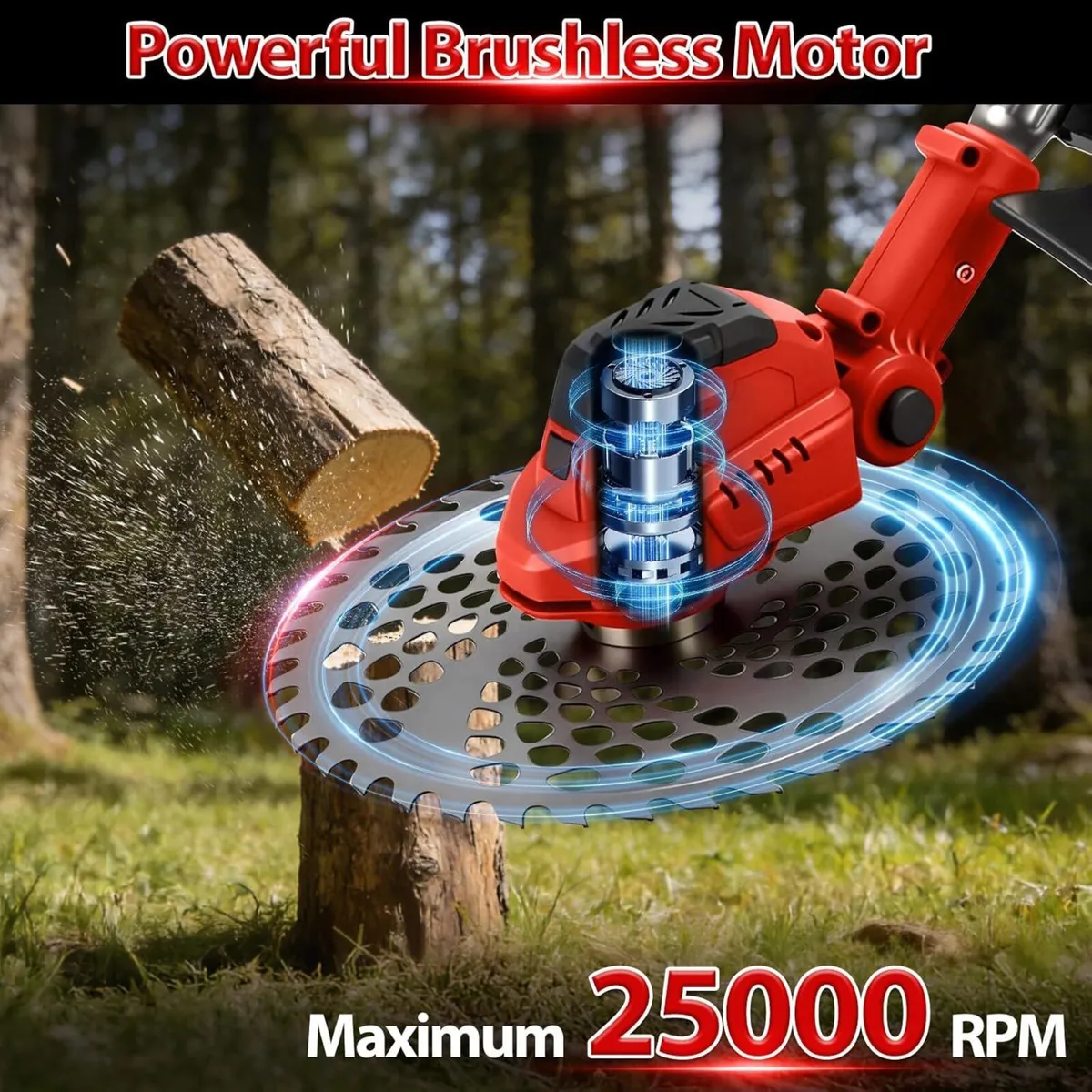 Cordless Grass Trimmer for Makita 18V Batteries - Image 2