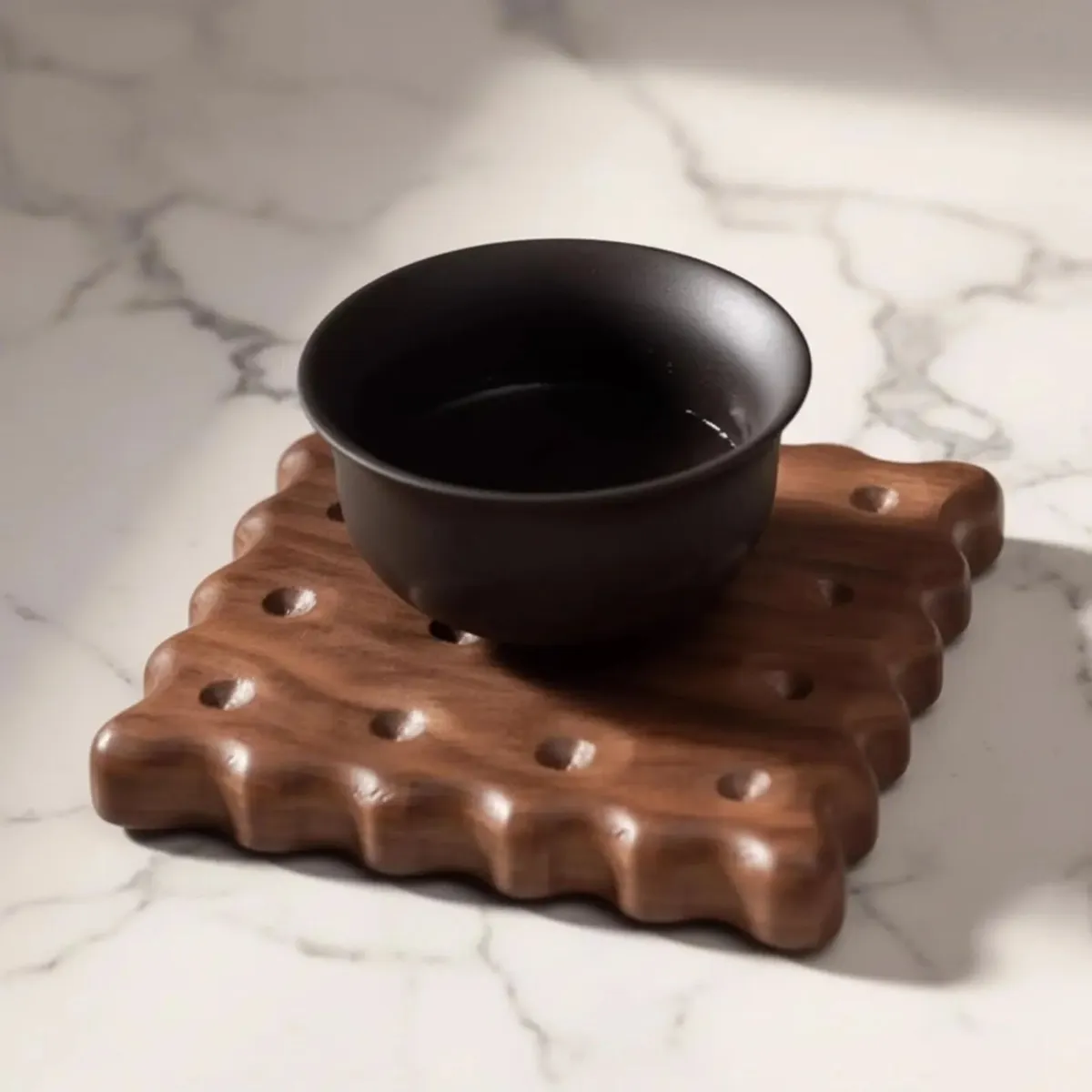 Wooden Cookie Coaster Set - Image 2