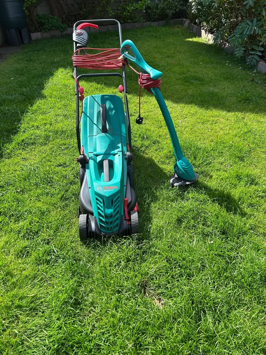 Bosch Rotak  Lawnmower and Strimmer