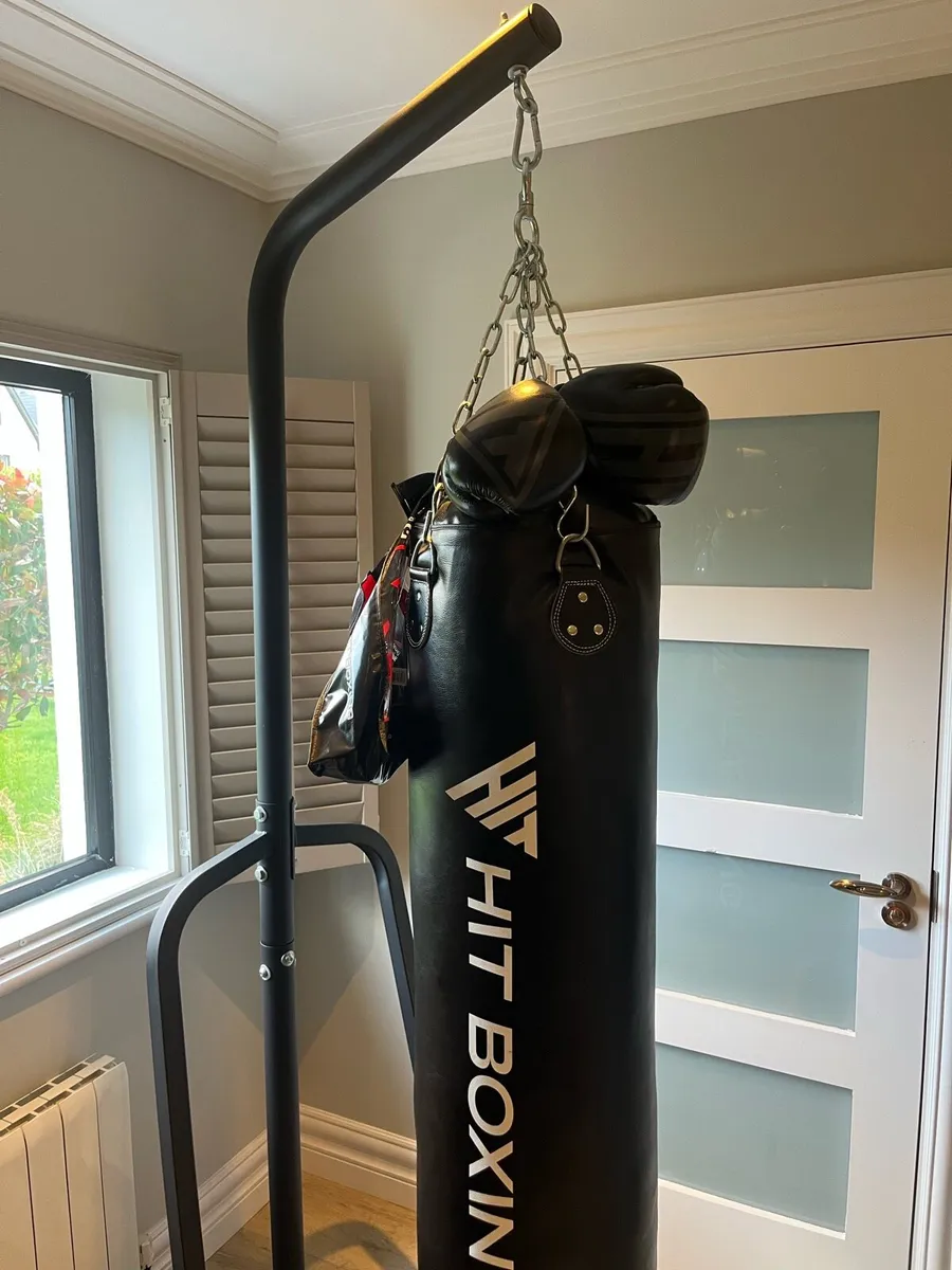 Boxing Bag and Stand - Image 2