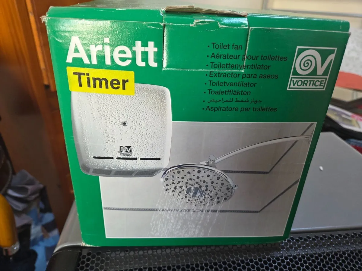 Arietta Timer  toilet fan - Image 1