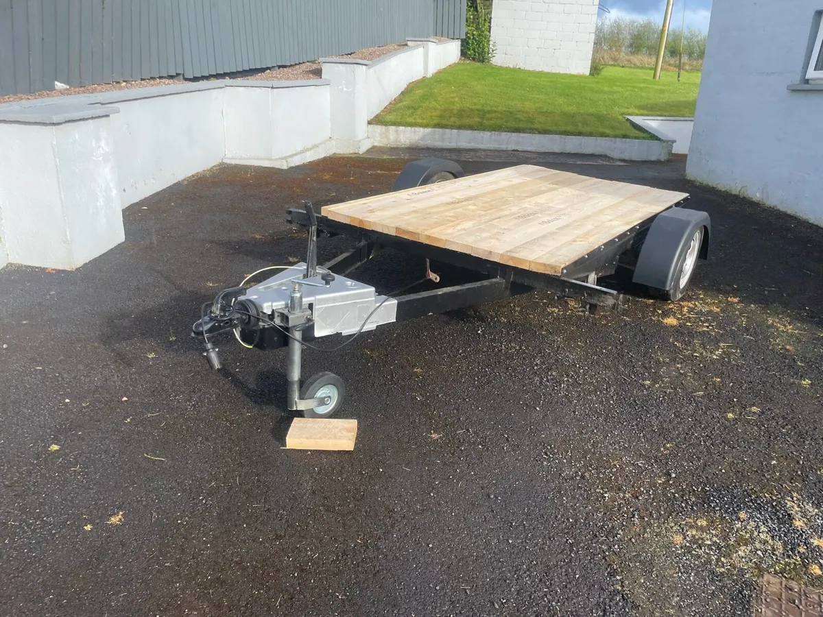 Flat bed trailer - Image 1