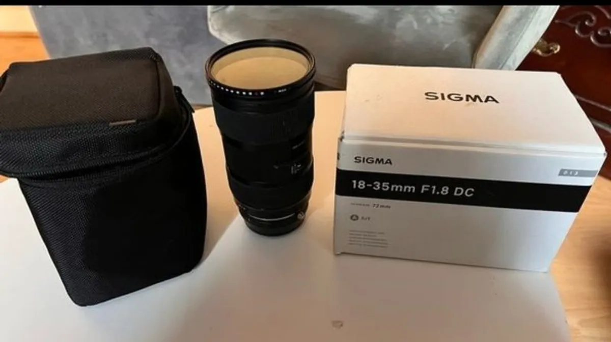 Sigma 18-35 mm, F1.8 Art for Cannon - Image 1
