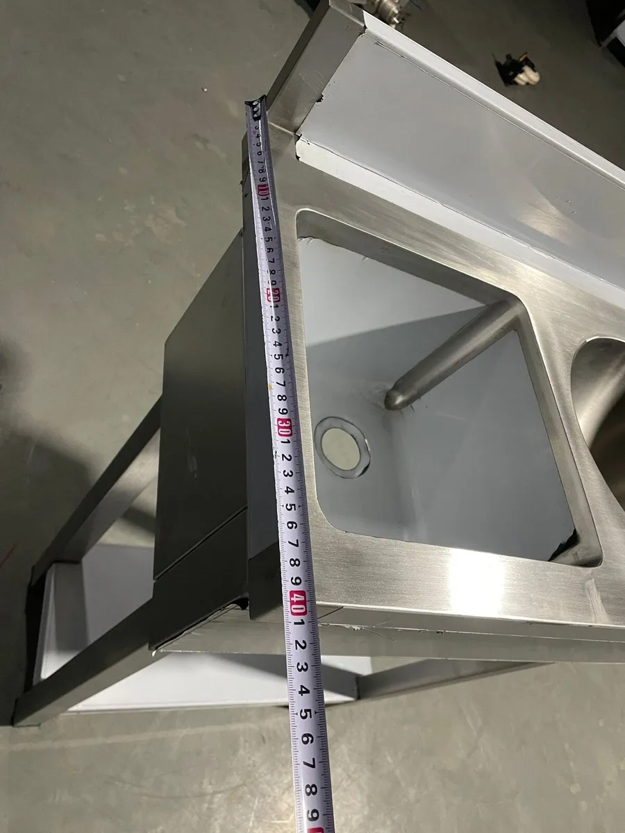 Double handwash and prep sink for trailer - Image 3