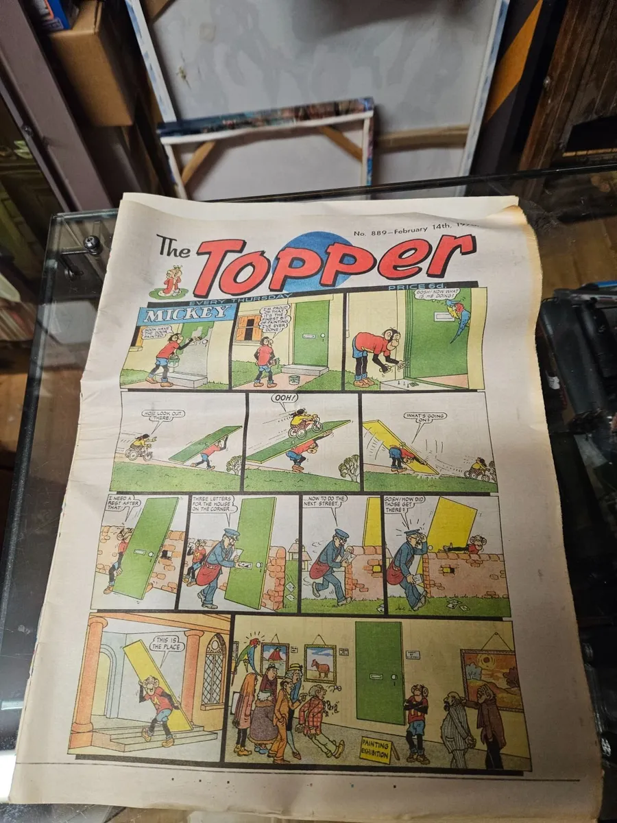 Vintage Topper Comic
