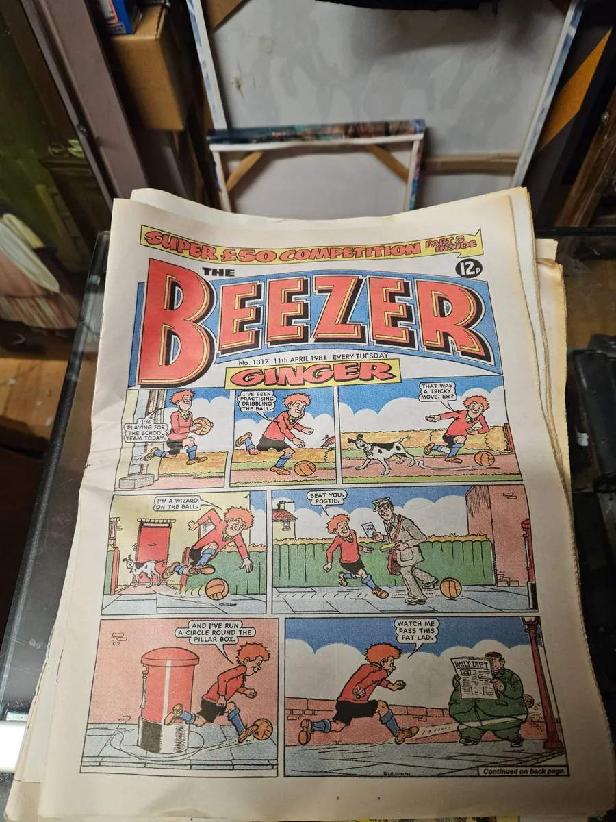 Vintage Beezer Comic