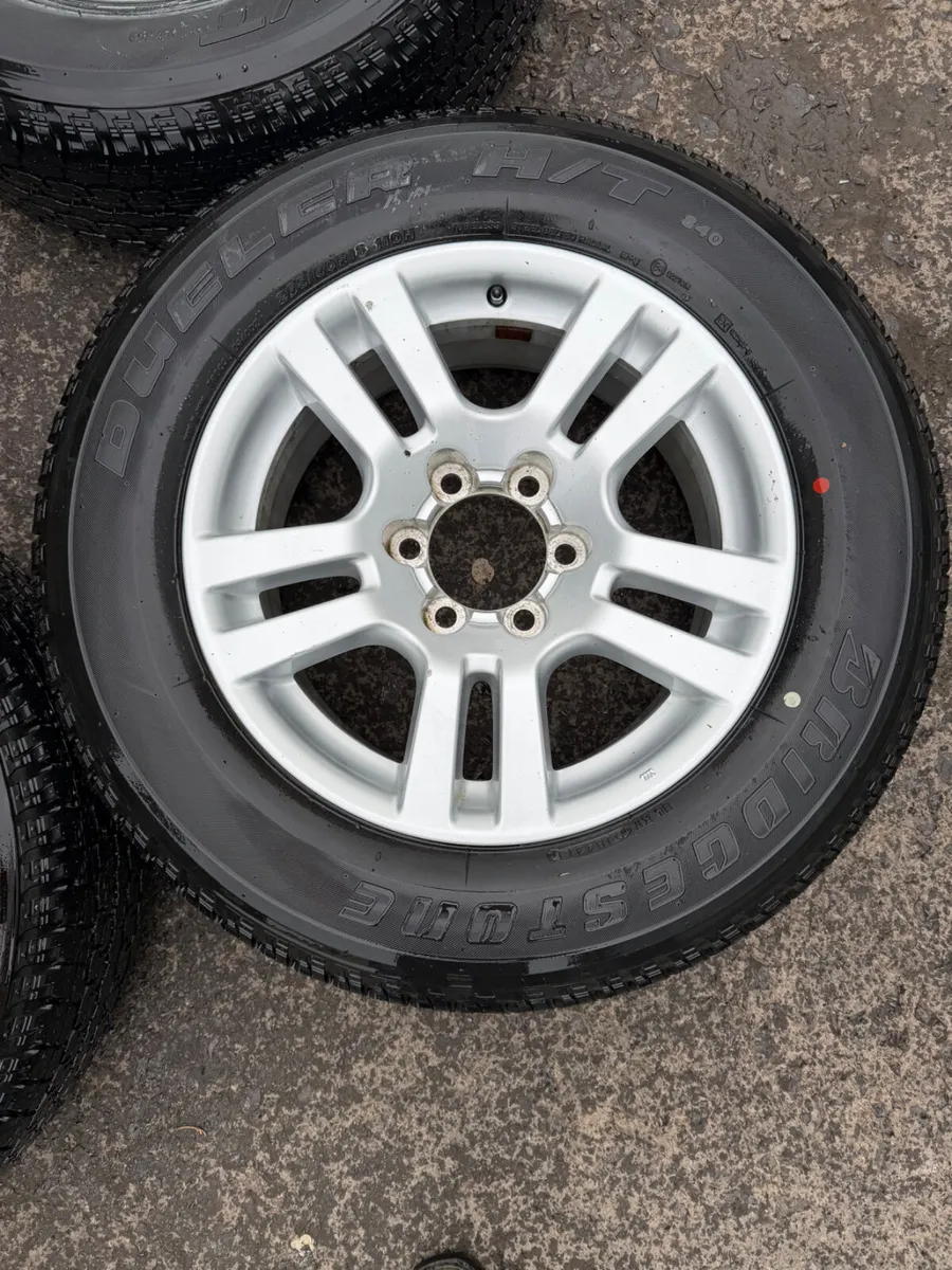 18inch Toyota hilux Land Cruiser alloys - Image 4