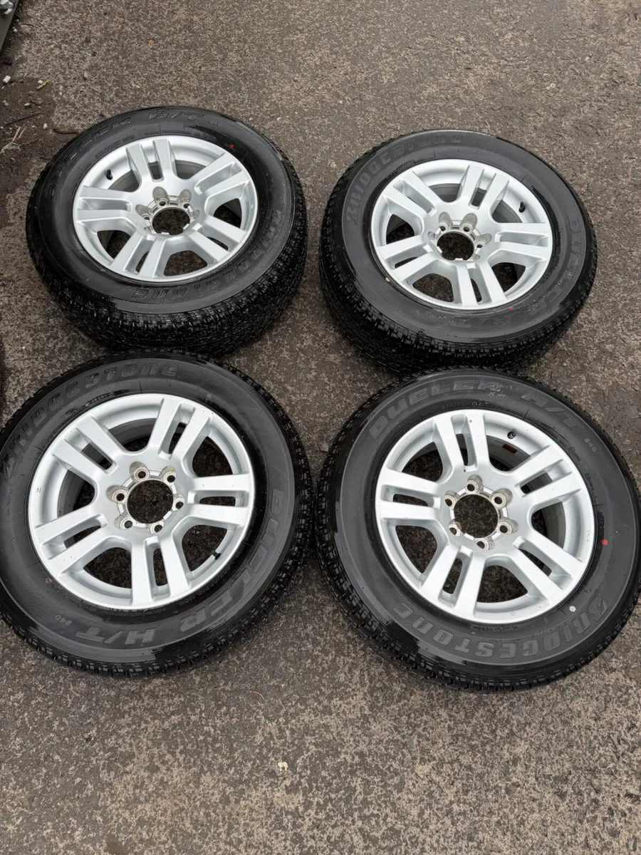 18inch Toyota hilux Land Cruiser alloys - Image 1