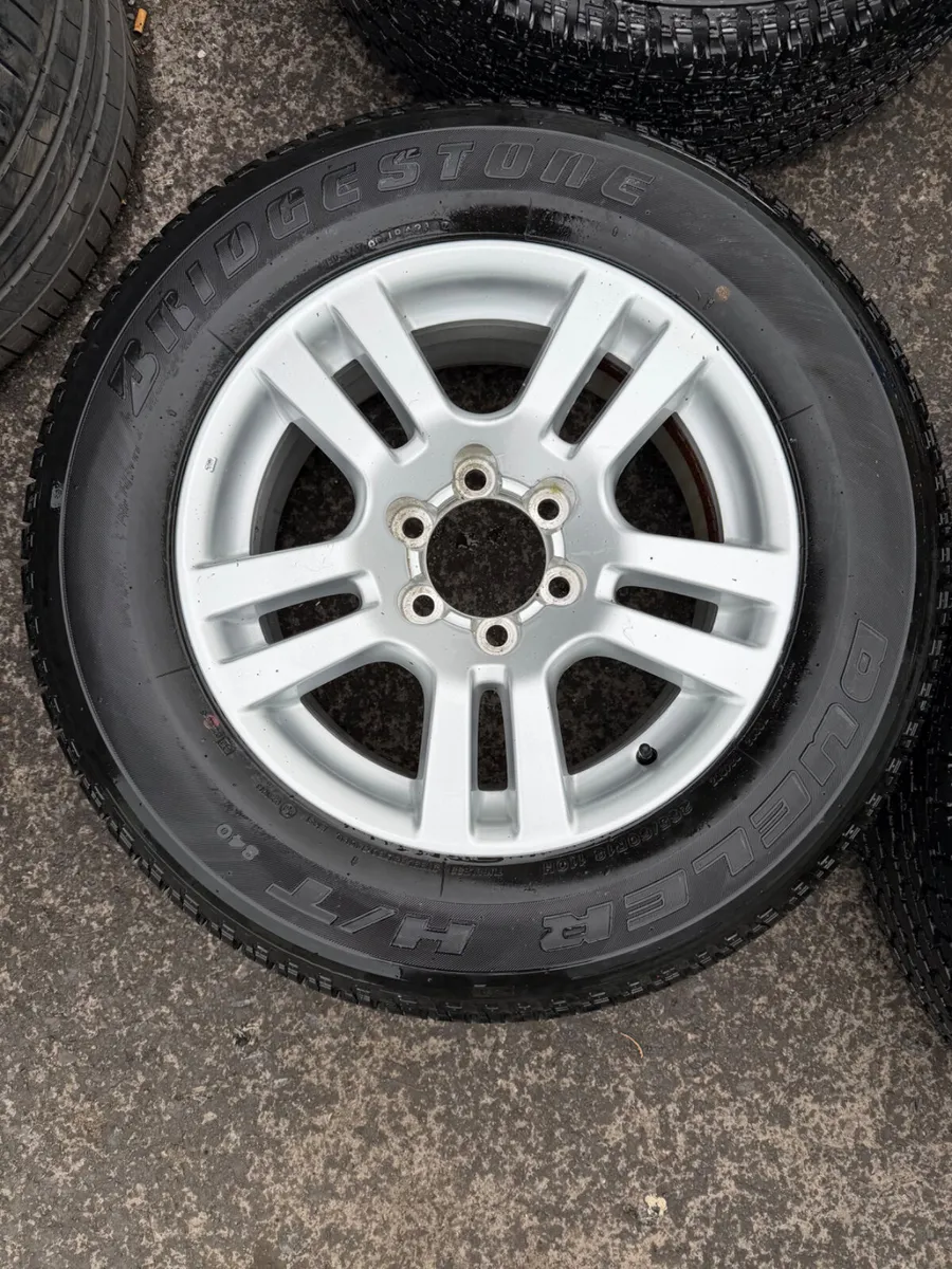 18inch Toyota hilux Land Cruiser alloys - Image 3