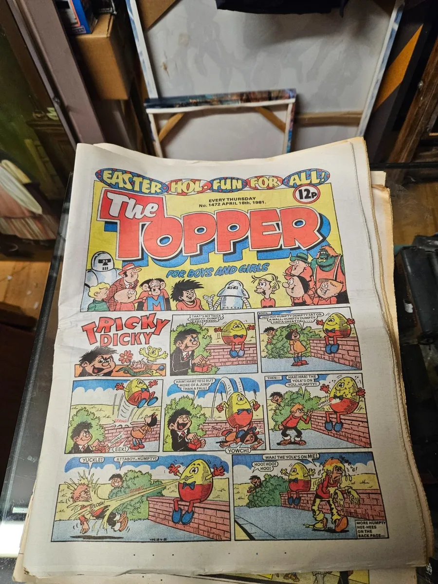 Vintage Topper Comic