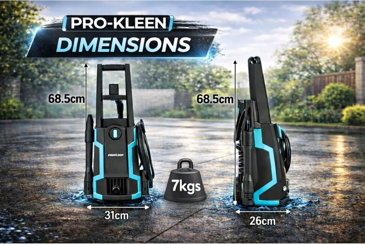 Pressure Washer Jet Wash Power Electric High - Image 4